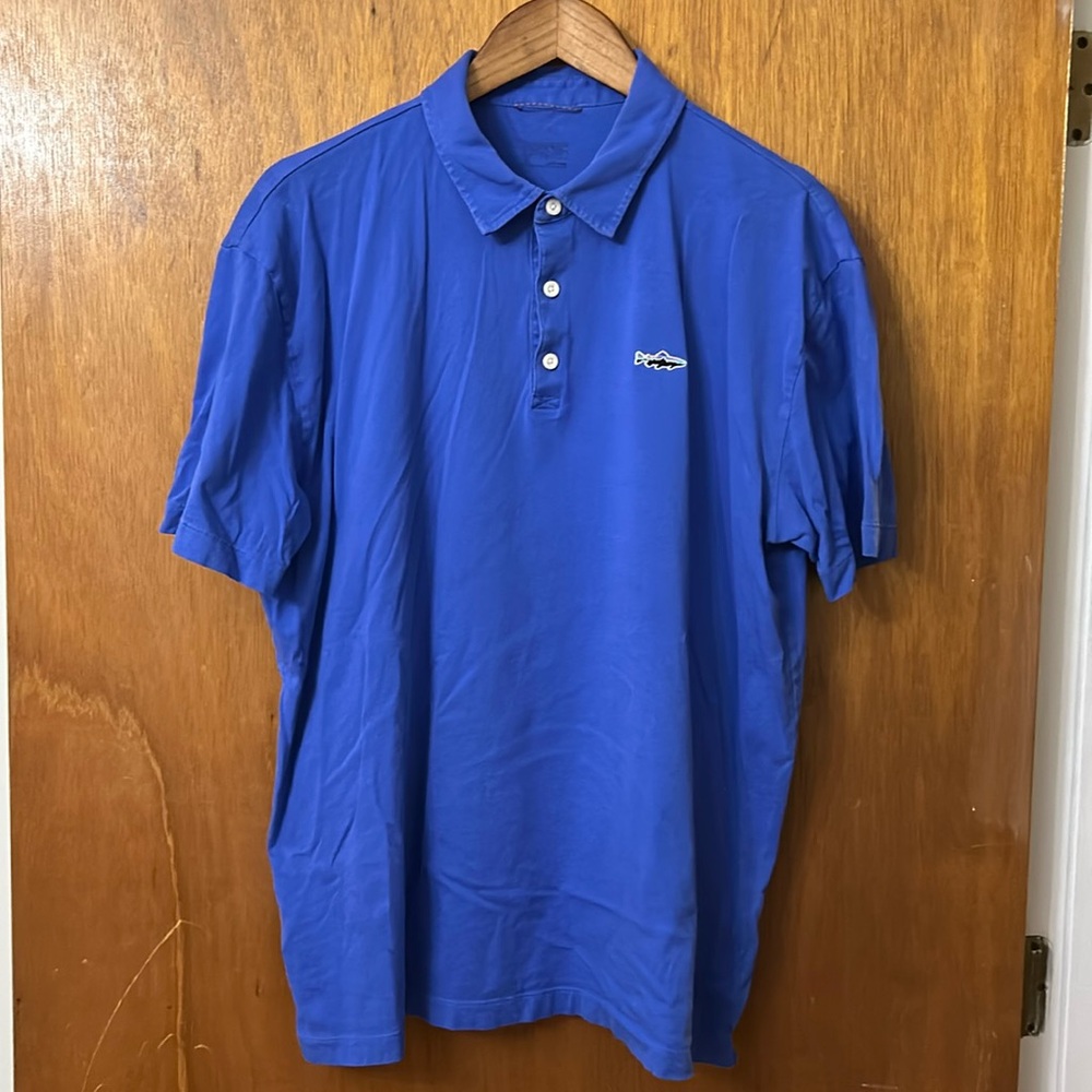 Patagonia fitz roy trout polo